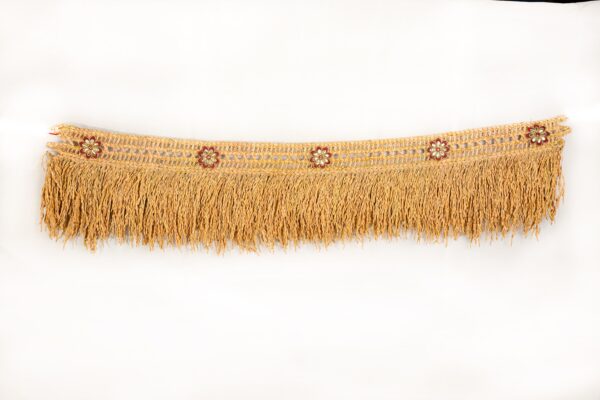 Paddy Door Toran with Maroon Flowers