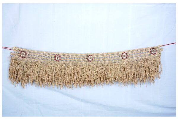 Paddy Door Toran with Maroon Flowers - Image 5