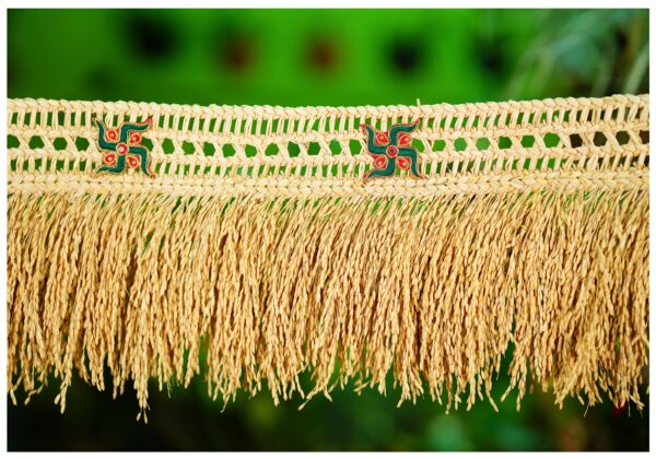 Paddy Door Toran with Green Swastik - Image 7