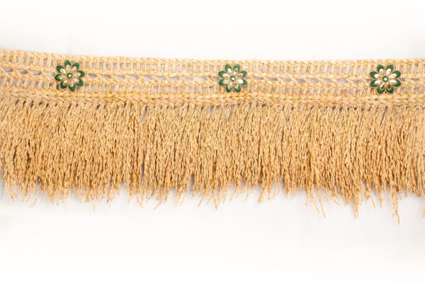 Paddy Door Toran with Green Flowers - Image 4
